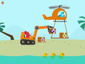 Captura de Pantalla 11 Excavadora Jurásica 2 - juegos para niños android