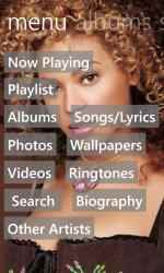 Screenshot 1 Beyonce Musics windows