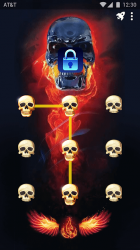 Imágen 2 Fire Skull - Lock Master Theme android