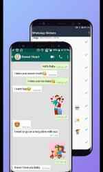 Captura 8 pegatinas para whatsapp - paquete 1 android