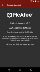 Imágen 7 McAfee Endpoint Assistant android