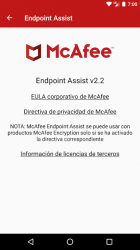 Screenshot 4 McAfee Endpoint Assistant android