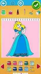 Captura de Pantalla 3 Princesas para Colorear para niños windows