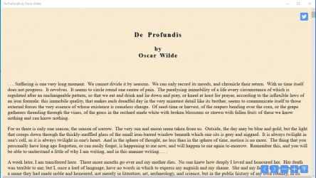 Screenshot 7 De Profundis by Oscar Wilde windows
