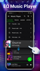 Captura de Pantalla 3 Reproductor de música - Bass Booster android