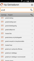 Screenshot 3 Ap Geiriaduron Cymraeg/Welsh android