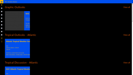 Screenshot 1 NHC Mobile Atlantic windows