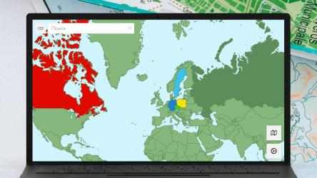 Captura de Pantalla 1 Visited Countries Map windows