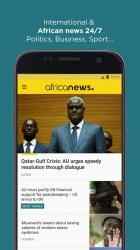 Screenshot 2 Africanews - Daily & Breaking News in Africa android