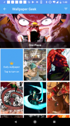 Screenshot 3 Wallpaper Geek - HD Anime live wallpaper android