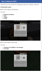 Screenshot 2 More Crafting Addon for Minecraft PE android