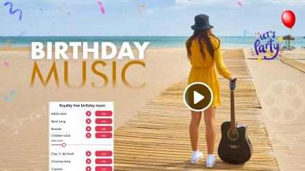 Imágen 7 Birthday Video Maker - Birthday Movie Maker with Songs and Name windows