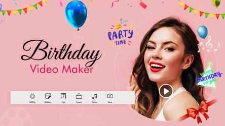 Captura 1 Birthday Video Maker - Birthday Movie Maker with Songs and Name windows