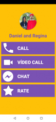 Screenshot 2 Daniel and Regina Fake Video Call - Daniel Chat android