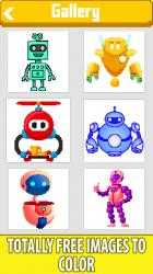Image 8 Robots Color by Number: Pixel Art,Draw Pixel Paint windows