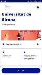 Captura de Pantalla 2 UdG App - Universitat de Girona android