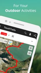 Captura 3 TouchTrails: planifica rutas, visor/editor GPX android