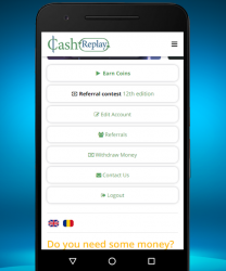 Captura 4 CashRePlay - Watch and play and Earn Money android