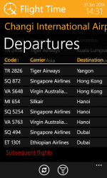Screenshot 3 Flight Time windows