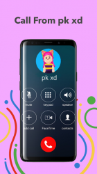 Imágen 7 Juego falso llamada desde el pk xd Simulador de android