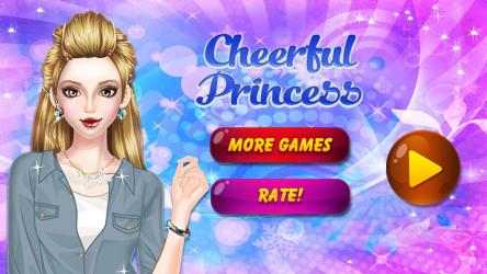Captura de Pantalla 4 Cheerful Princess Makeup Game windows