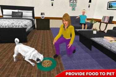 Captura 5 Virtual Family Pet Dog Home Adventure Simulator android