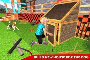 Captura de Pantalla 4 Virtual Family Pet Dog Home Adventure Simulator android