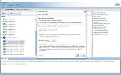 Screenshot 4 Intel® Virtual RAID on CPU windows