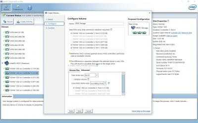 Captura 2 Intel® Virtual RAID on CPU windows