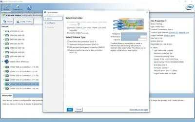 Capture 1 Intel® Virtual RAID on CPU windows