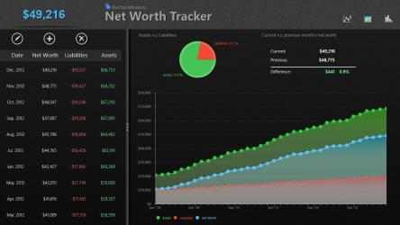 Screenshot 2 Net Worth Tracker windows