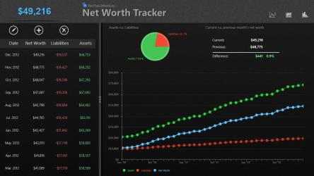 Screenshot 1 Net Worth Tracker windows