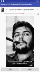 Captura de Pantalla 2 Ernesto Che Guevara Fotos y Citas android