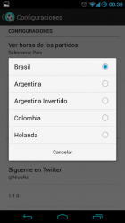 Screenshot 7 Fixture Mundial Brasil 2014 android
