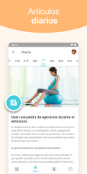 Screenshot 4 Embarazo + | app de seguimiento semanal en 3D android