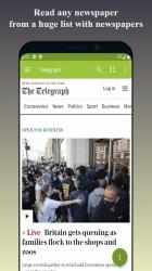 Captura de Pantalla 2 World Newspapers - UK News Latest News Local News android