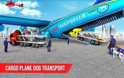 Imágen 12 City Dog Transport Truck games android
