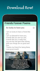 Screenshot 9 Cute Friendship Poems & Quotes android