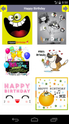 Screenshot 5 Tarjeta de feliz cumpleaños, GIF y video. android