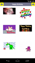 Screenshot 6 Tarjeta de feliz cumpleaños, GIF y video. android