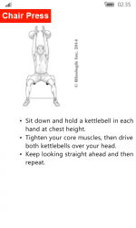 Captura de Pantalla 7 Kettlebell Exercises for Back windows