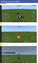 Screenshot 2 New Player Animation for Minecraft PE android