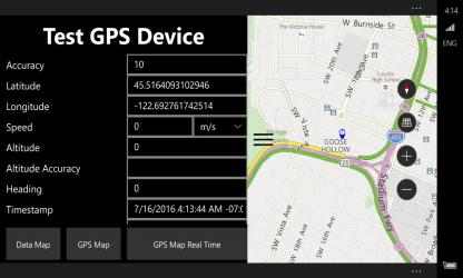 Captura de Pantalla 5 Test GPS Device windows