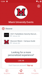 Captura 3 Miami University Events android