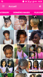 Captura de Pantalla 5 African Kids Hairstyle android