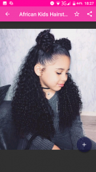 Captura de Pantalla 6 African Kids Hairstyle android