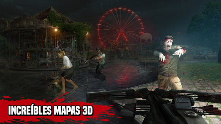 Screenshot 6 Zombie Hunter Sniper: Juegos de Disparos gratis android