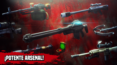 Screenshot 5 Zombie Hunter Sniper: Juegos de Disparos gratis android