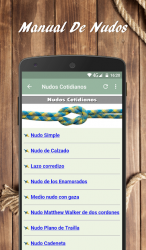 Screenshot 5 Manual de Nudos android