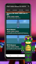 Captura 6 FNaF Addon Breach for MCPE android